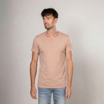 Alca Basic Regular Fit Men’s T‑Shirt Extra Long