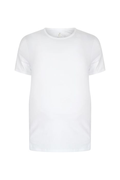 Alca 1-Pck Heren T-Shirt Ronde Hals Wit 8XL 