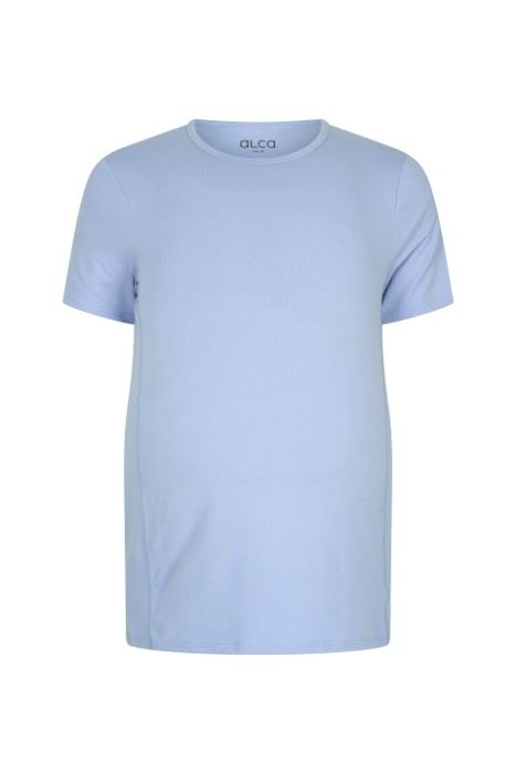 Alca 1-Pck Heren T-Shirt Ronde Hals Sky Blue 4XL