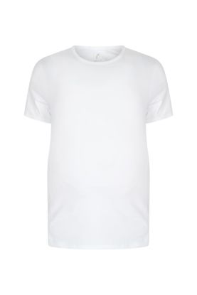 Alca 1-Pck Heren T-Shirt Ronde Hals Wit 4XL